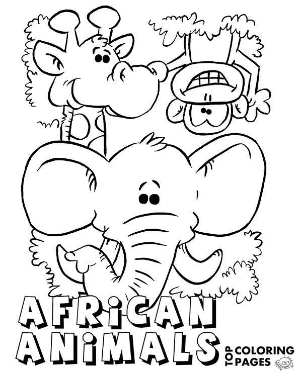 Animals to Color